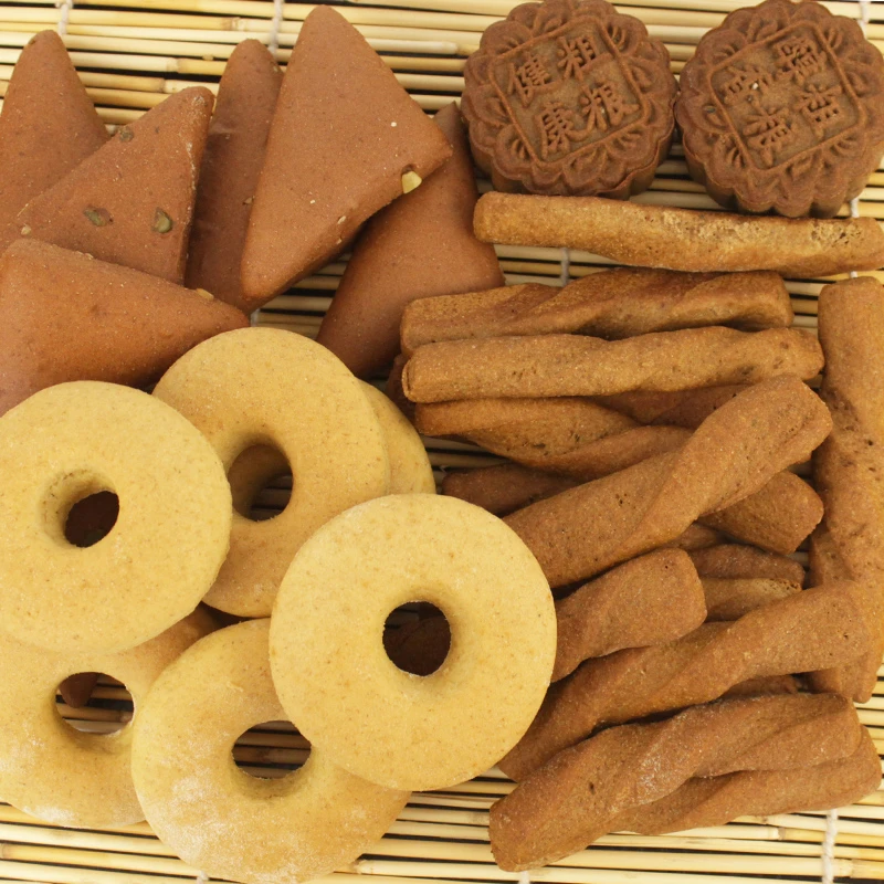 新品无蔗糖套餐 传统纯手工粗粮糕点 月饼 点心 饽饽椒香棒可可味
