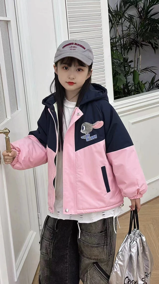 2430-5-1-兔子加厚棉服派克