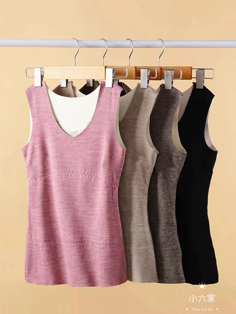 11-1男女通穿羊毛贴片背心