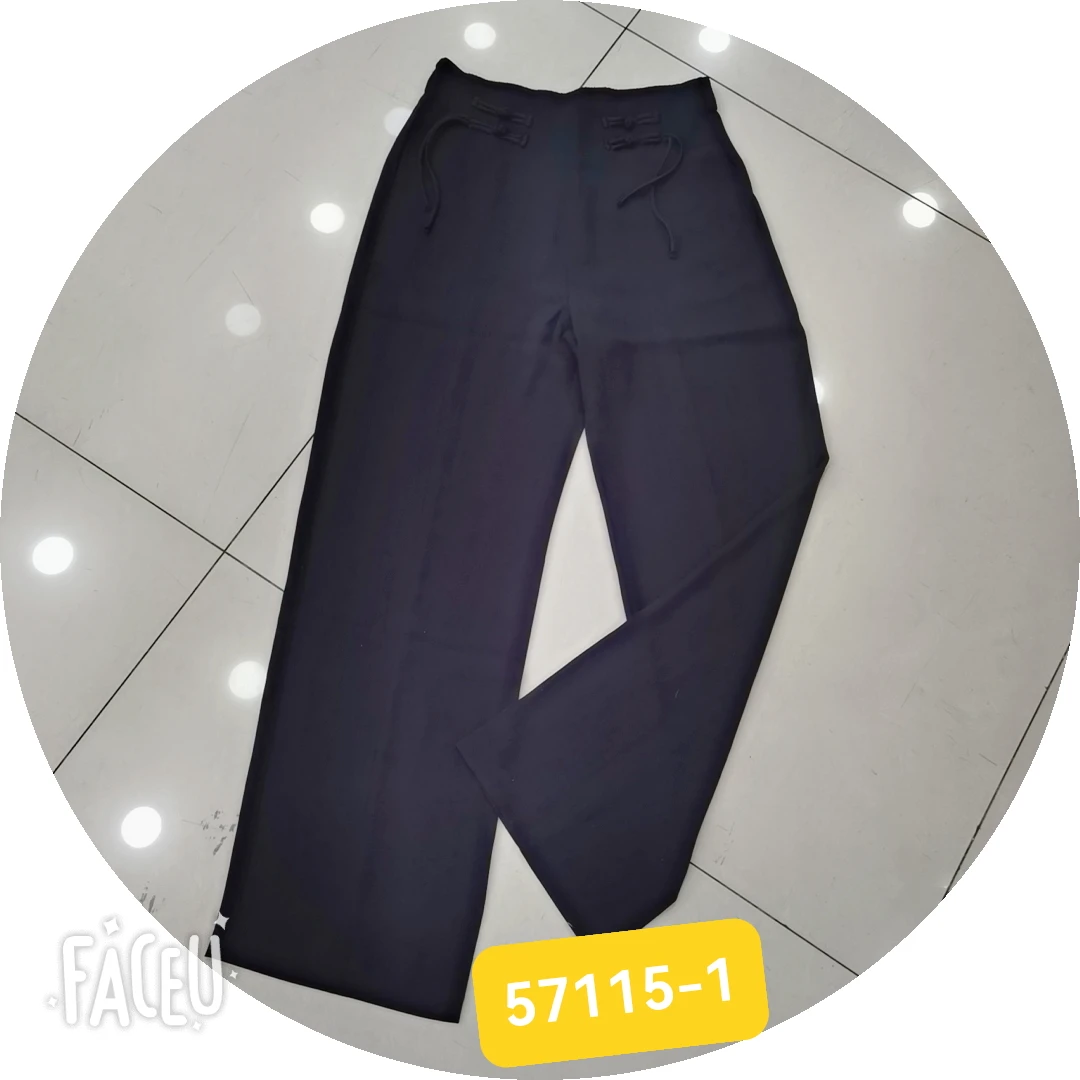 时尚女装国风休闲裤57115-1