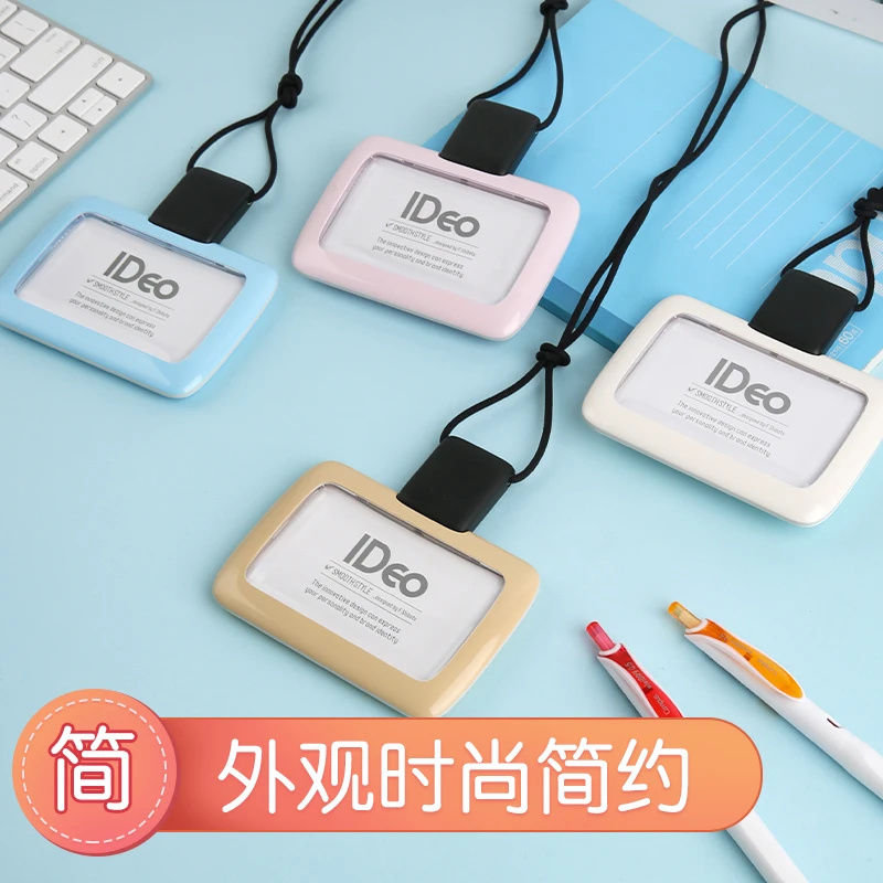 官方旗舰店日本kokuyo国誉进口Ideo办公胸卡可伸缩胸牌吊牌挂牌员