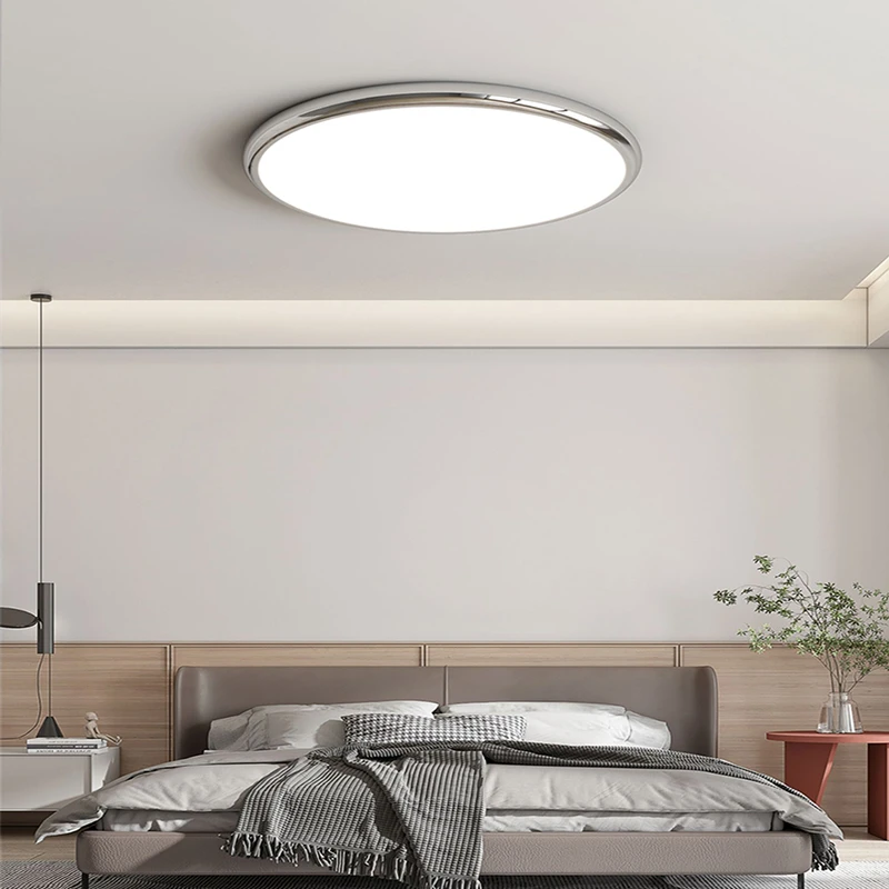 全光谱护眼吸顶灯led现代简约奶油风儿童房间主卧室灯婴儿防刺眼