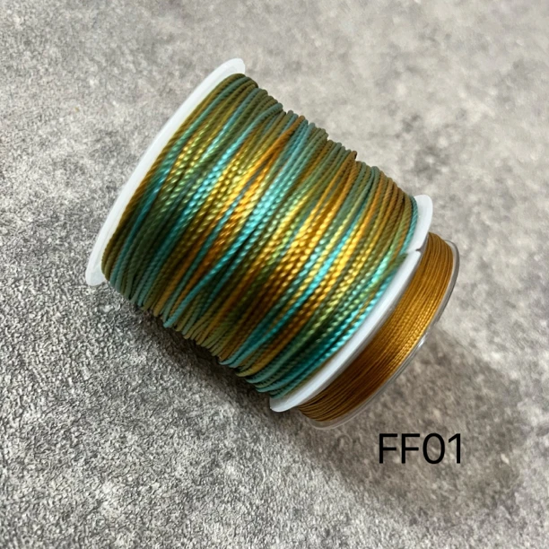 菲菲编绳 段染分装小套装 18股40米+纯色3股40米