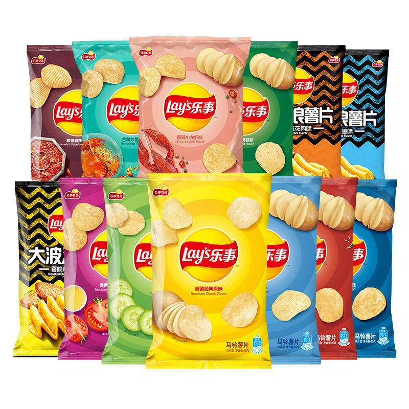 乐事薯片40g零食大全办公休闲假日追剧小零食大礼包便宜薄脆女生