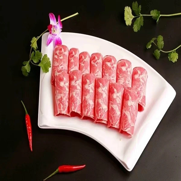 呼伦贝尔精品肥牛肉卷150克一盒（火锅）