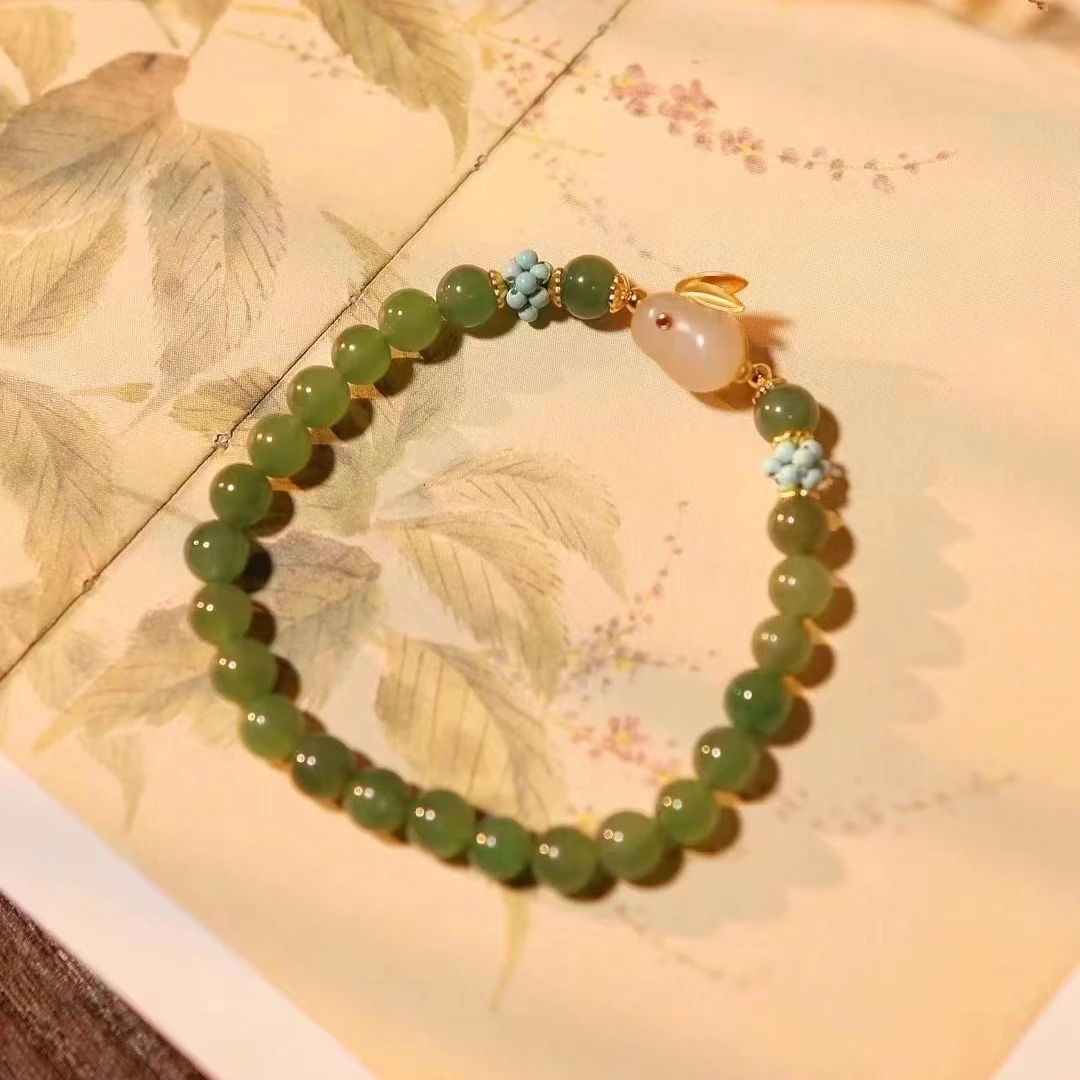 铜合金仿水晶手链 铜合金保色手工diy手串手链项链配饰