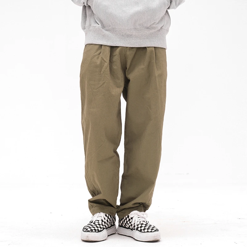 森系工装长裤M472