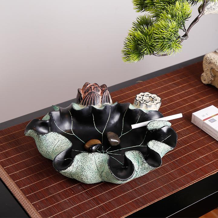 烟灰缸家用客厅中式创意复古个性潮流卫生间厕所酒店会所防摔烟缸