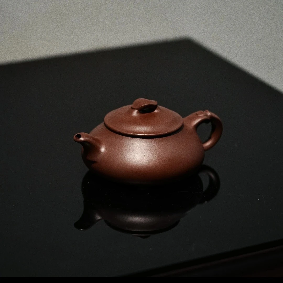 择砂复刻 简瓢壶摹小王强老师体清水泥180cc