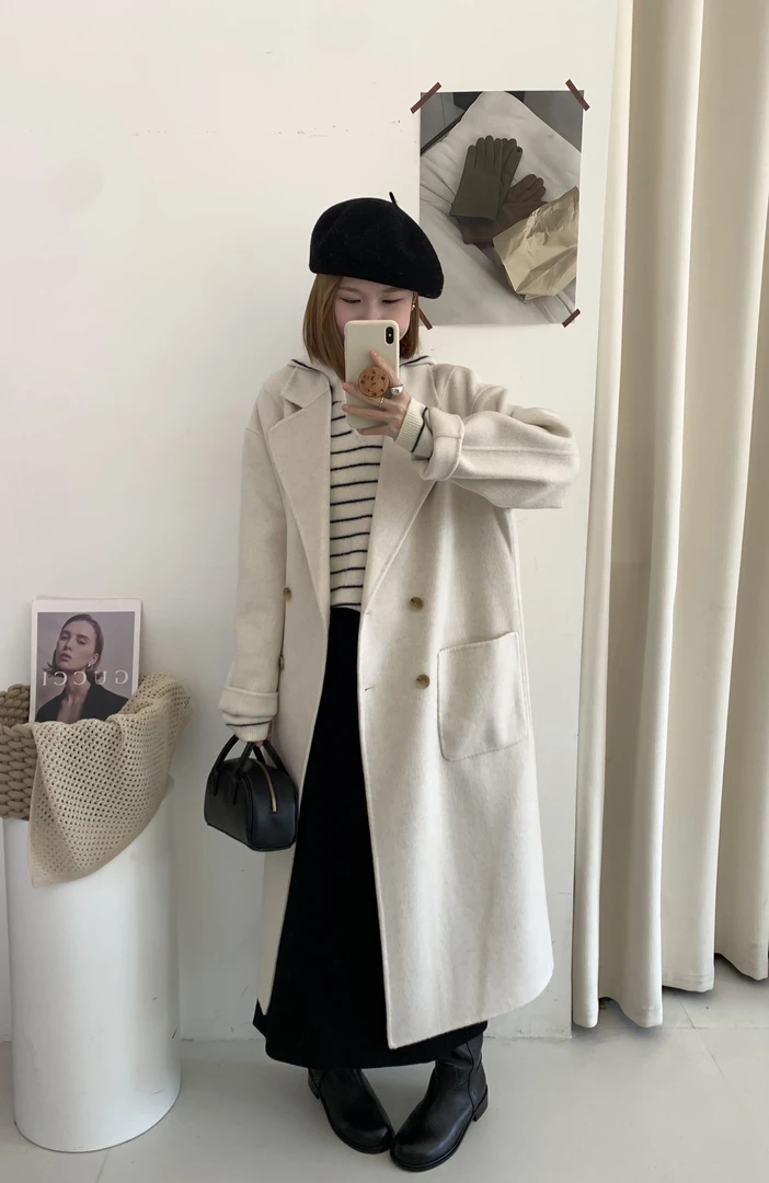 2024年lEM FOREVER 新款两粒扣大衣