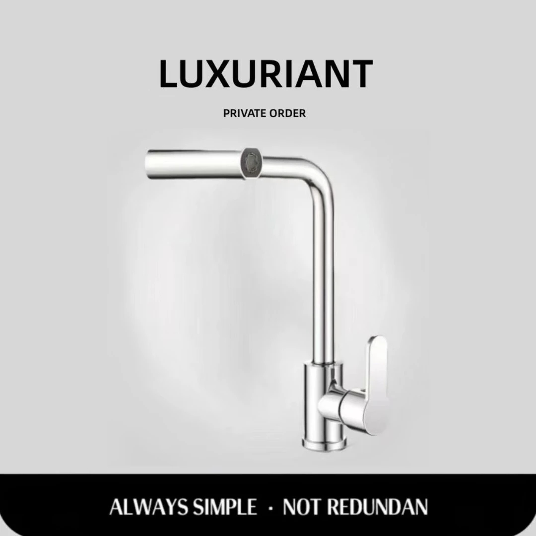 【质保十年】飞雨瀑布厨房水龙头家用冷热增压防溅功能洗菜盆洗碗池