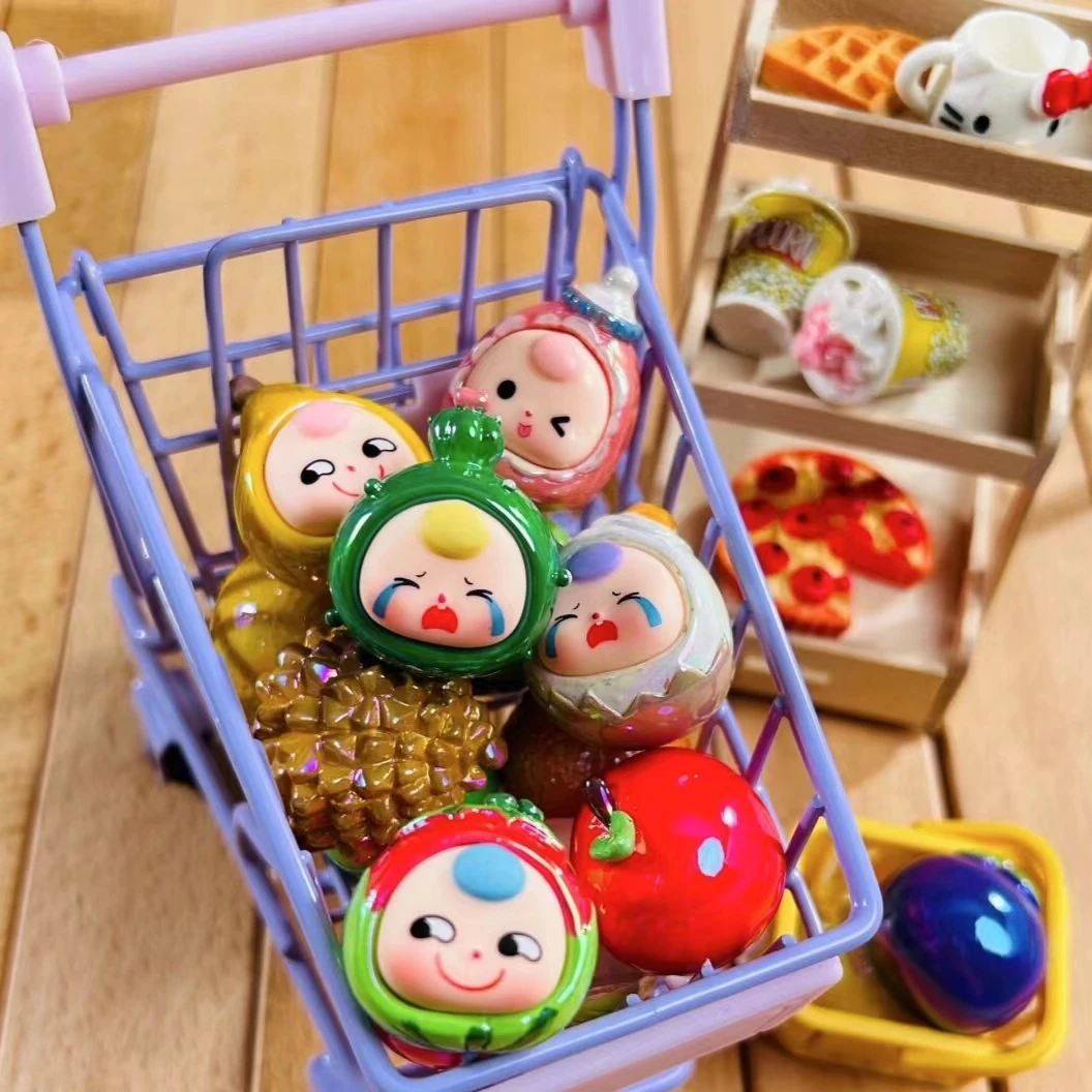 娃三岁二代盲盒盲袋可爱萌粒迷你潮玩手办公仔娃娃玩偶礼物摆件