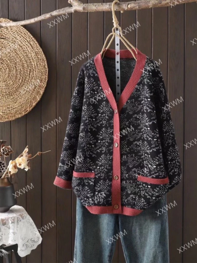 【木木推荐】THWT02＃休闲针织开衫