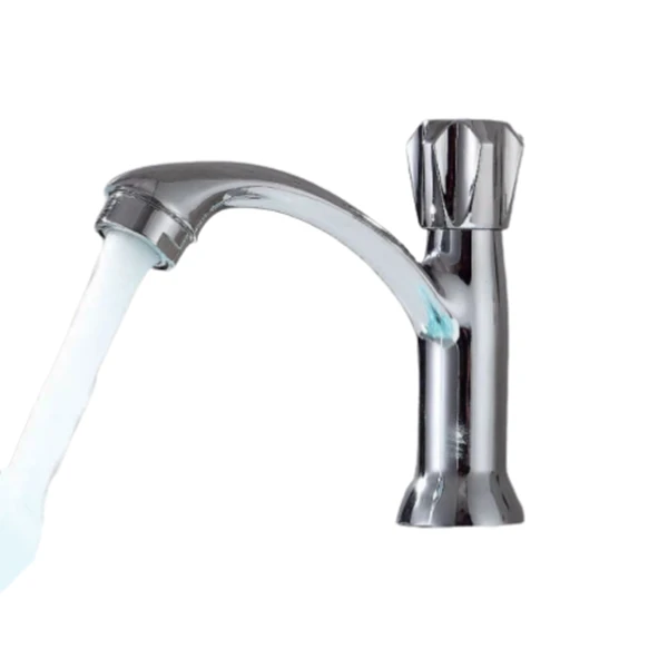 F面盆单冷水：新型塑钢面盆单冷水面盆龙头20417A电镀色