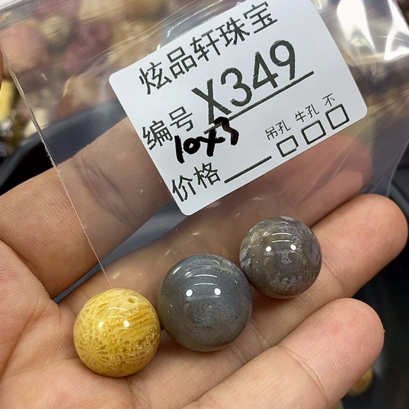【闪购商品】硅化珊瑚（珊瑚玉）吊坠未镶嵌荷****z 349