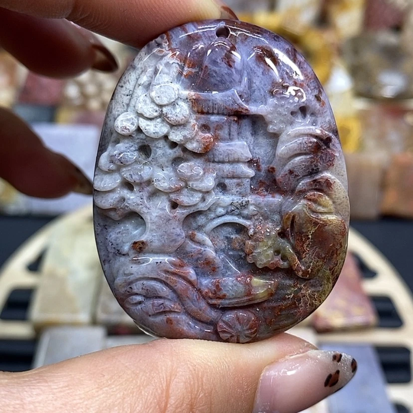 【闪购商品】硅化珊瑚（珊瑚玉）颈饰未镶嵌k 1