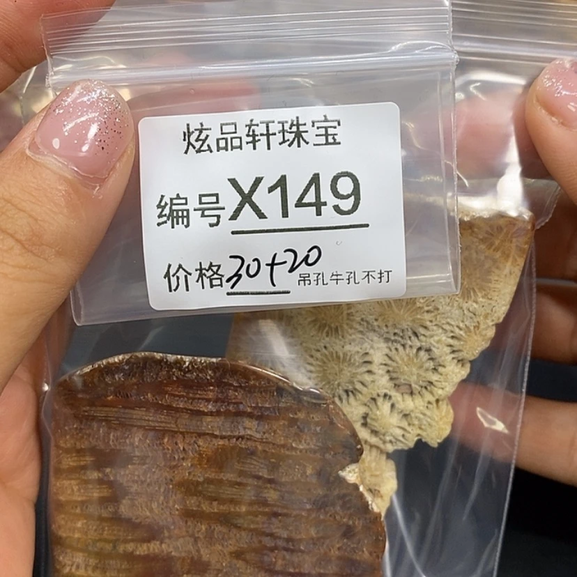 【闪购商品】硅化珊瑚(珊瑚玉)颈饰未镶嵌火**?k 149