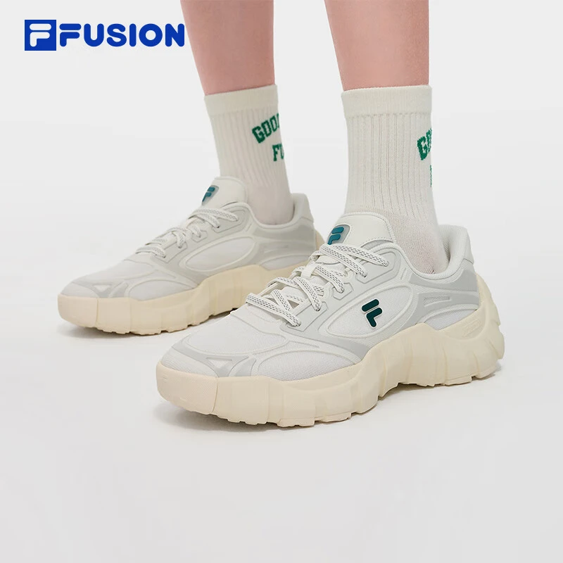 FUSION斐乐男鞋BONE DX未来潮鞋24秋新款脊骨鞋休闲鞋T12M431103