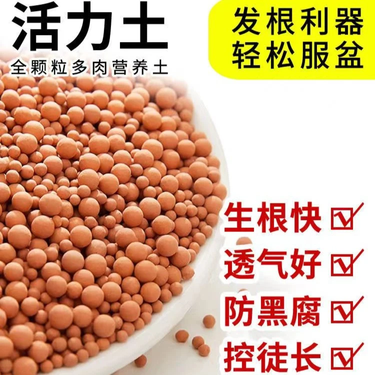 多元土多元土铺面石活力土多肉专用颗粒土铺面陶粒无虫透气种植