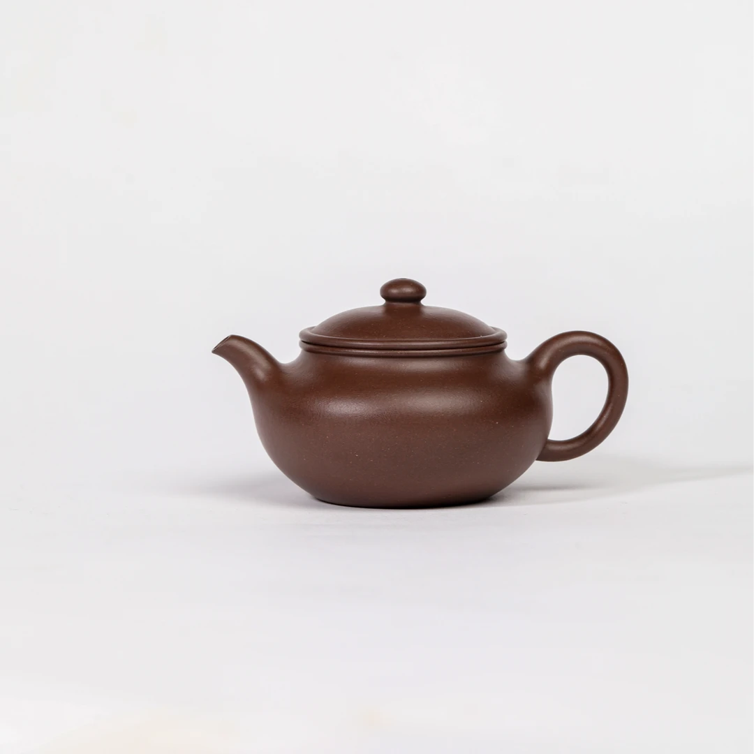 集物华丨永福莲子 紫砂壶 紫泥 150cc 范志强全手工制 师承吴东元