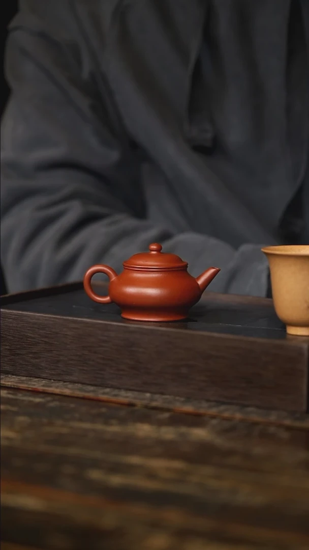 【闪购商品】紫砂茶壶?****?贡局水平 朱泥 林秀芝【磬宜堂】