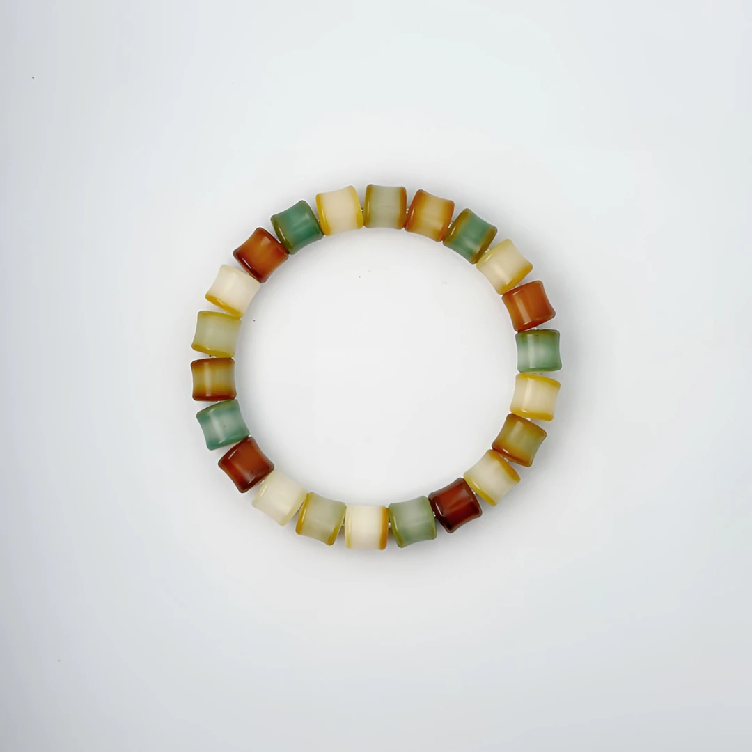 【黛芬Daphne】菩提根碳感竹节手串（多样性发其一）