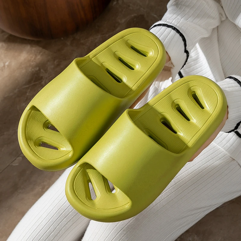 镂空速干拖鞋女夏天居家用厚底浴室洗澡防臭防滑外穿情侣凉拖鞋男