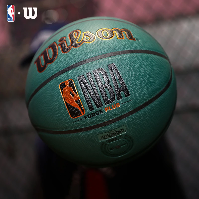 Wilson威尔胜NBA室内外通用专业实战训练7号标准PU篮球Forge Plus
