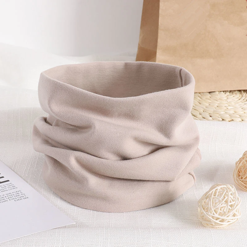 纯色加厚围脖女护颈防寒保暖脖套秋冬季男加厚户外骑行防风