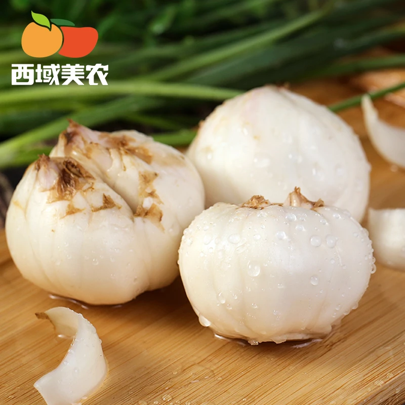 西域美农 新鲜兰州百合片125g*2/*4盒清甜炒菜煲汤甘肃特产生鲜