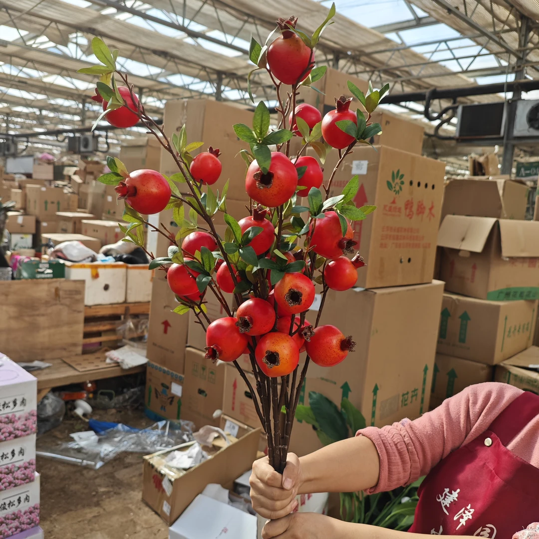 仿真石榴室内装饰