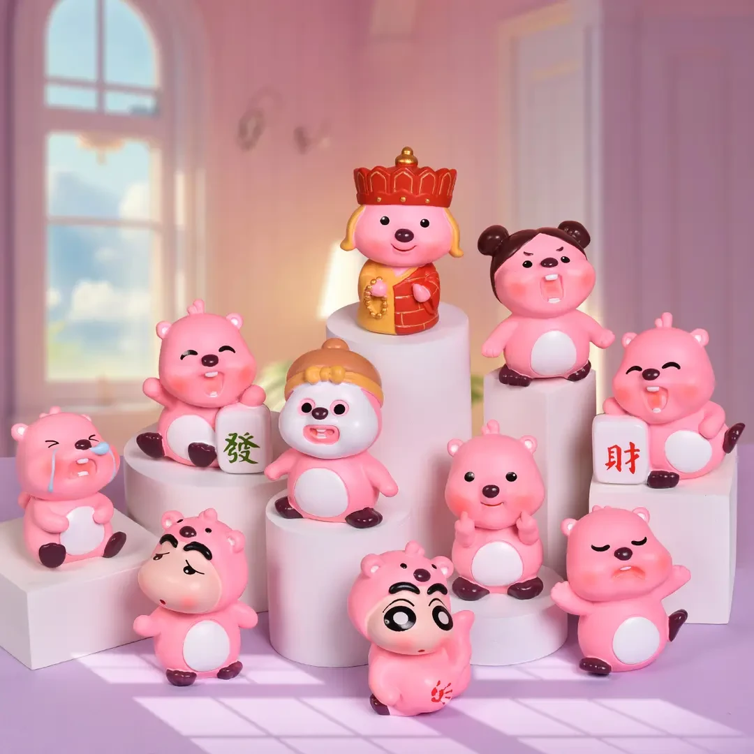 【爱宝】loopy小海狸显眼包盲盒可爱潮玩手办送礼物车载装饰摆件