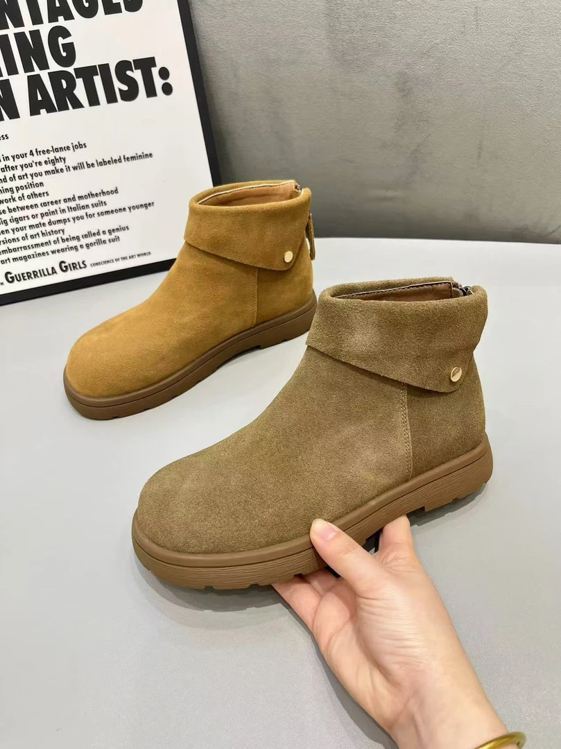 女士英伦风马丁靴102-6