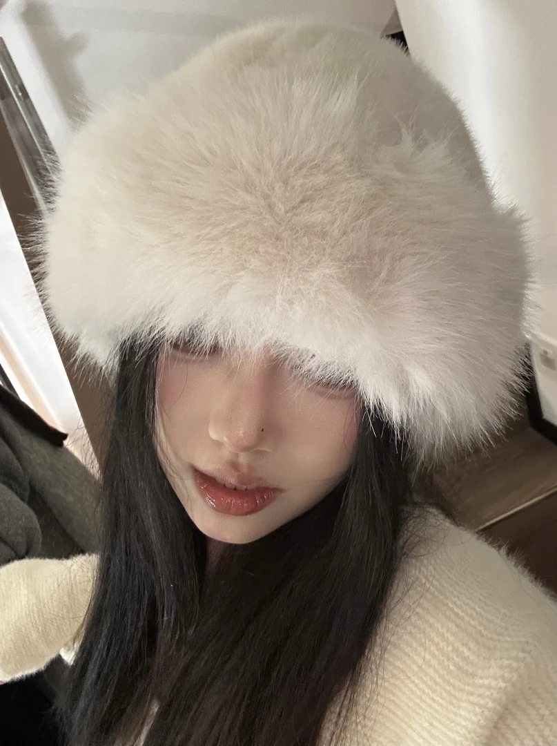 直播间专用 冬季新款！冬季百搭ins毛绒帽子