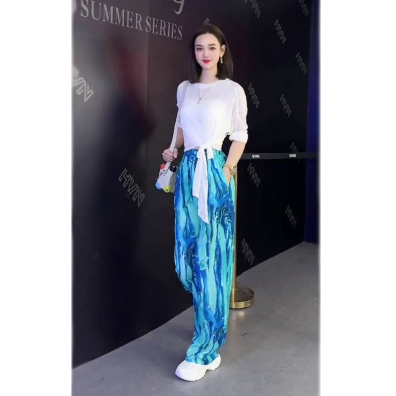 三亚海边度假连衣裙女装旅行拍照超仙海南套装沙滩裙穿搭云南旅游