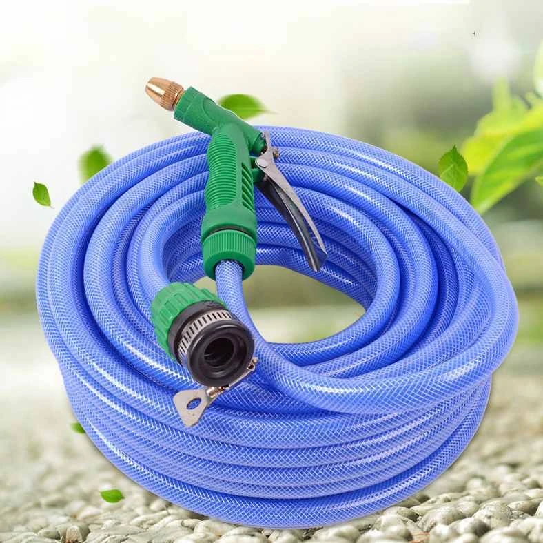 5米水管家用水枪套装浇花浇菜软管防冻防裂洗车神器三分半水管