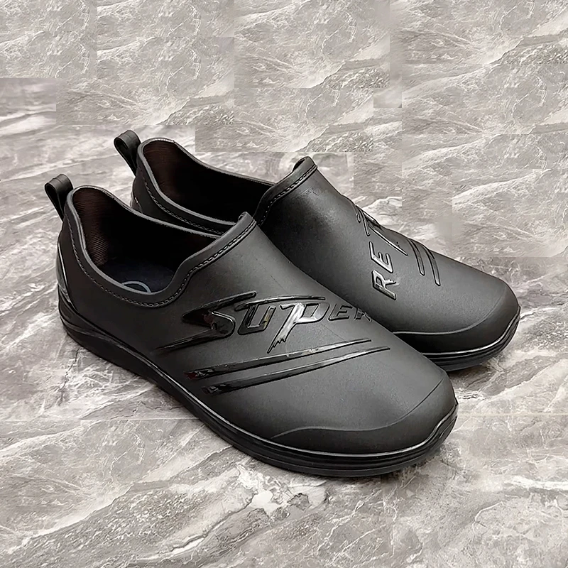 男士时尚雨鞋休闲潮流轻便韩版工作洗车钓鱼防滑低帮防水鞋男软底