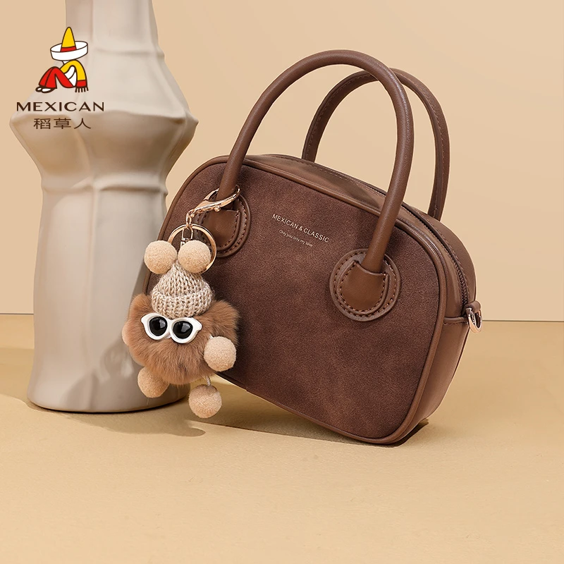 稻草人官方正品2025春夏新款女士包包时尚高级感百搭手提包斜挎包