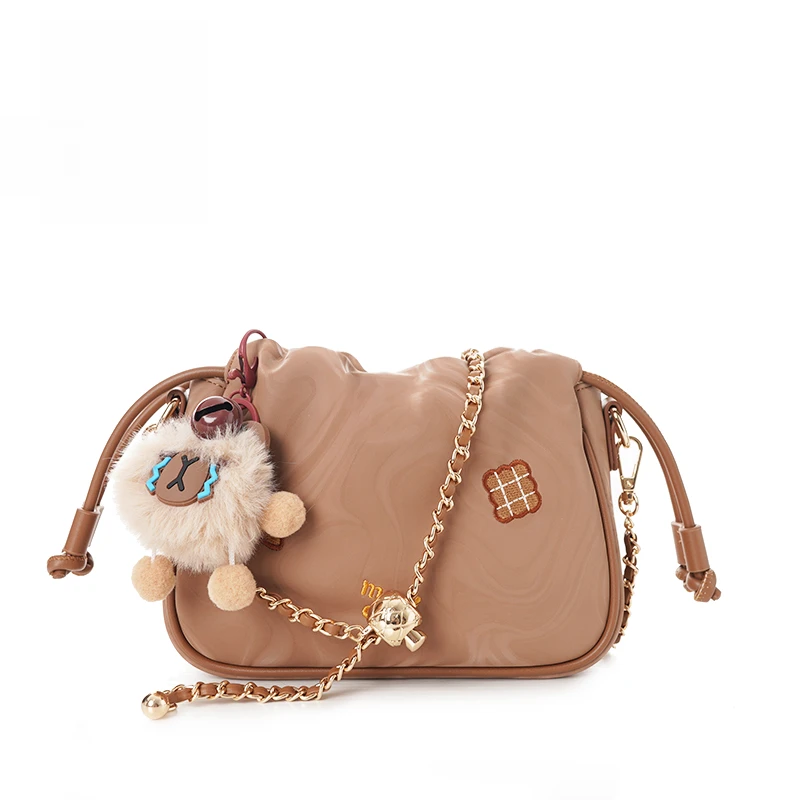 Mexican/稻草人2024秋季新款时尚百简约风搭单肩斜跨福袋女包测