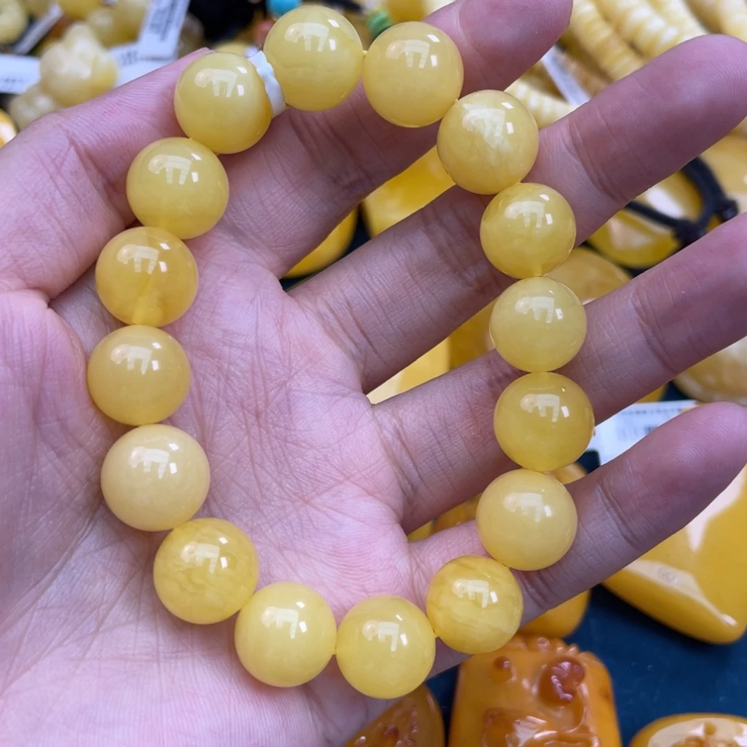 琥珀裸石未镶嵌琥珀蜜蜡12m m w 11