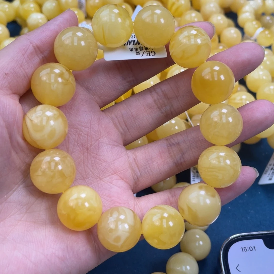 琥珀裸石未镶嵌琥珀蜜蜡w 3