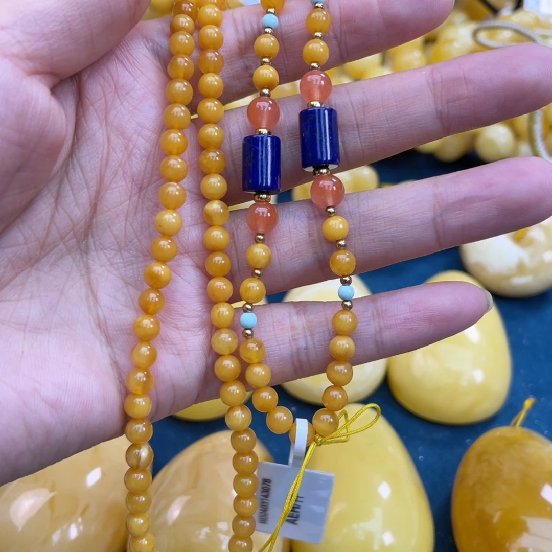 琥珀裸石未镶嵌琥珀蜜蜡w