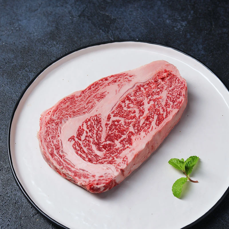 安睿宝澳洲203厂2GR纯种和牛M6-7眼肉肉眼肋眼牛排500克2块装谷饲