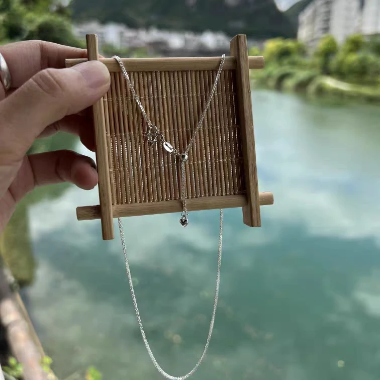 链子足银 可调节肖邦链足银999万能链子