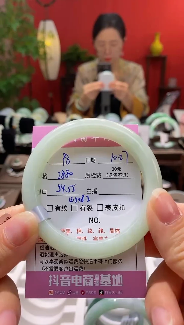 【闪购商品】翡翠手镯未镶嵌翡翠