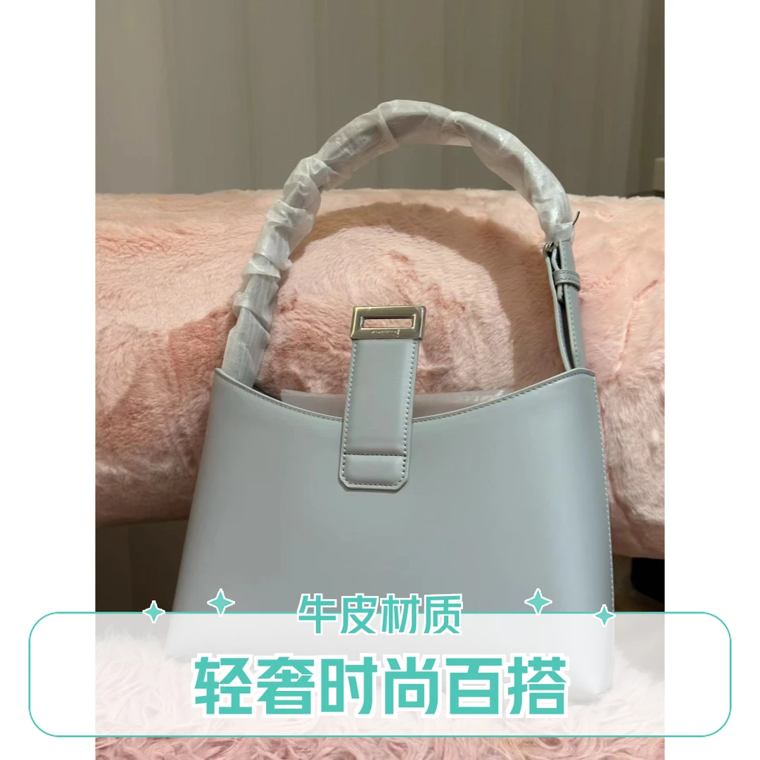 【腋下包】HY03 轻奢时尚百搭女士肩包简约腋下法棍包