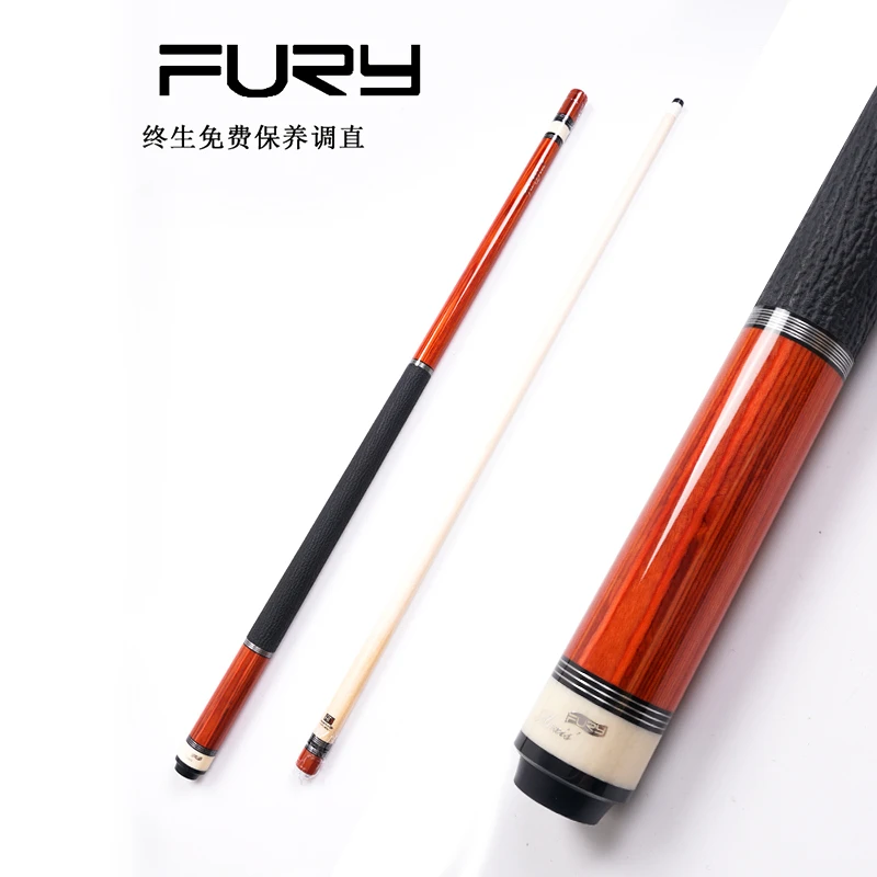 TW7断月龙年限量款威利fury台球杆大头