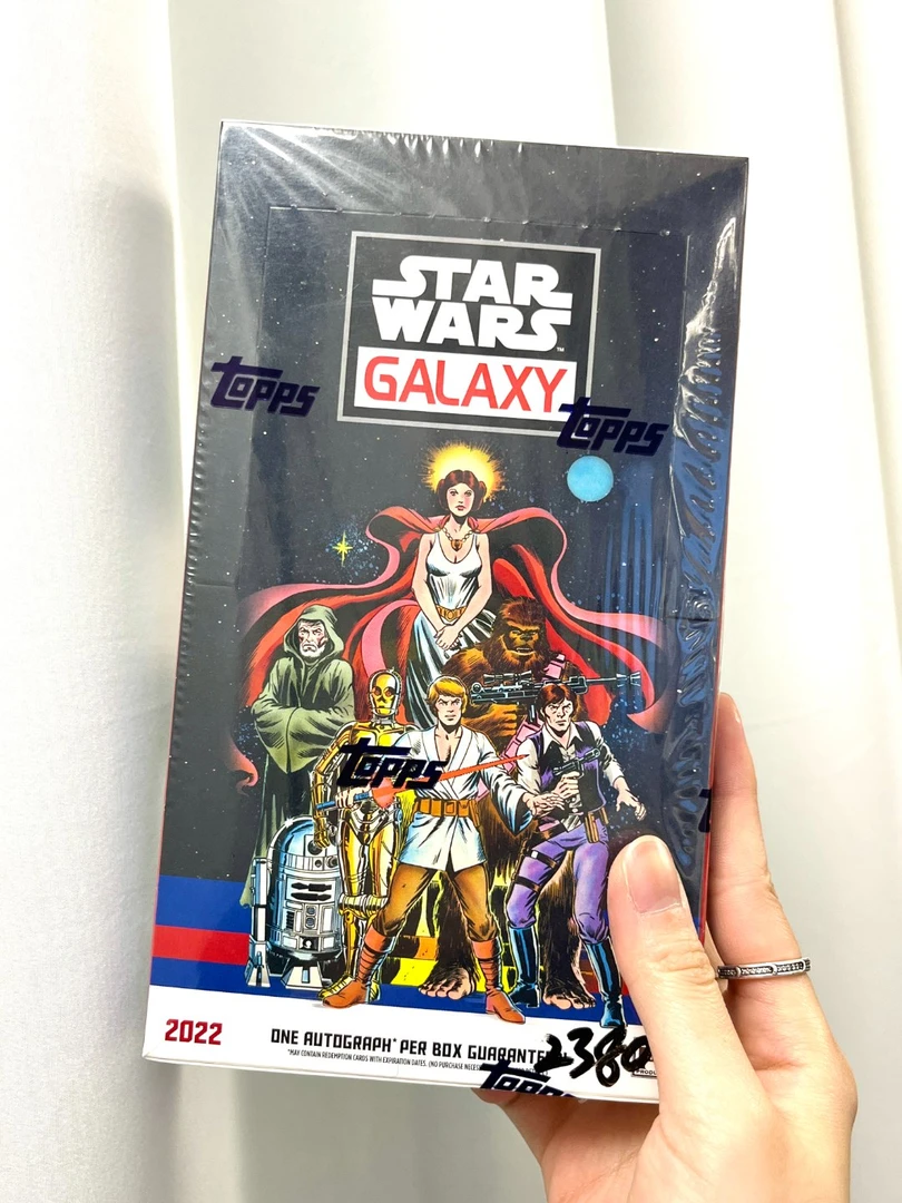 星球大战galaxy 2022 topps（直播间 收藏卡 卡牌 盲盒）