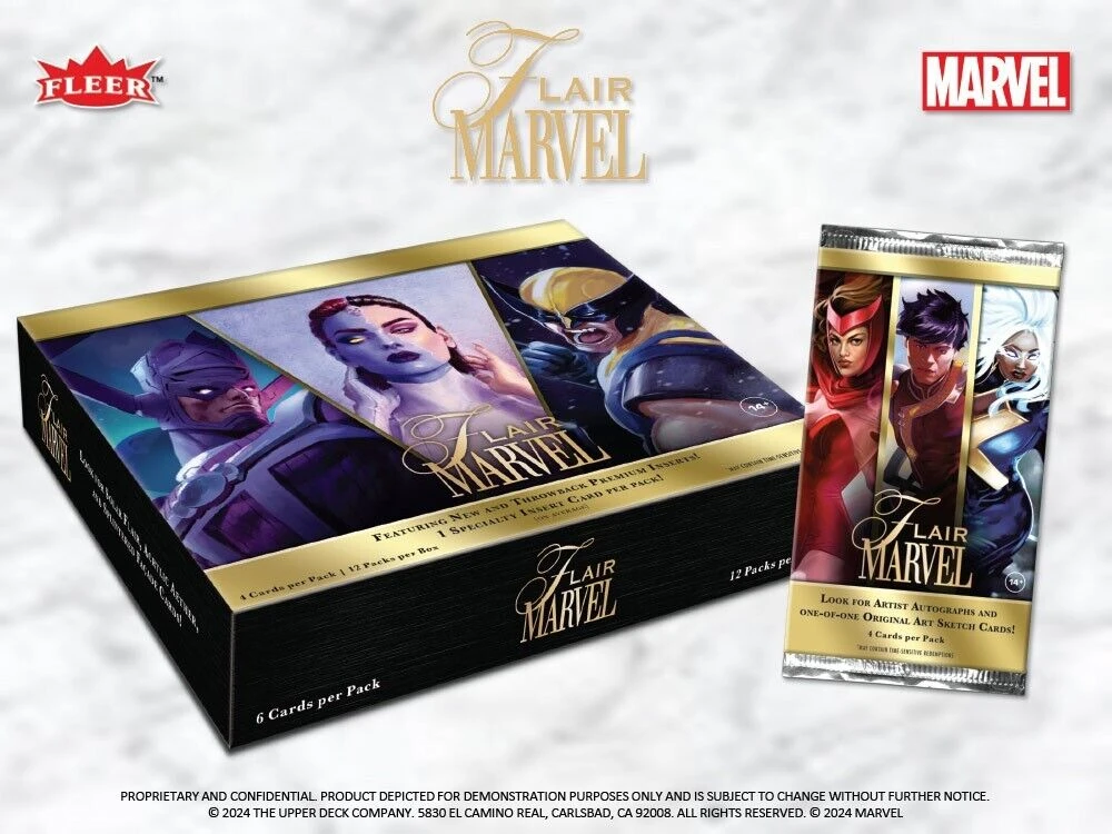2024 ud 漫威天赋 fleer Marvel Flair（ 收藏品 卡牌 盲盒代拆 ）