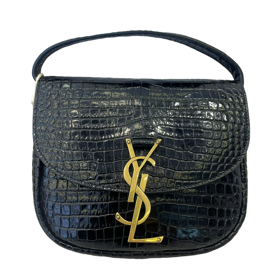95新 YSL/圣罗兰 YSL/圣罗兰 马鞍斜挎包98新jm4153